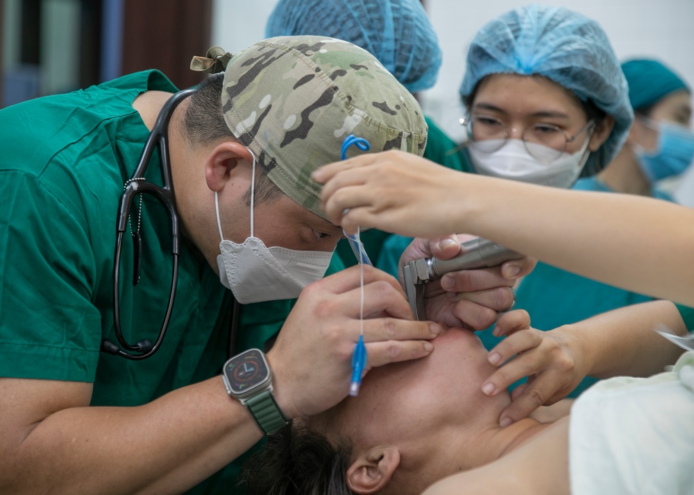 Pacific Partnership 2023 Conducts Surgeries in Vietnam