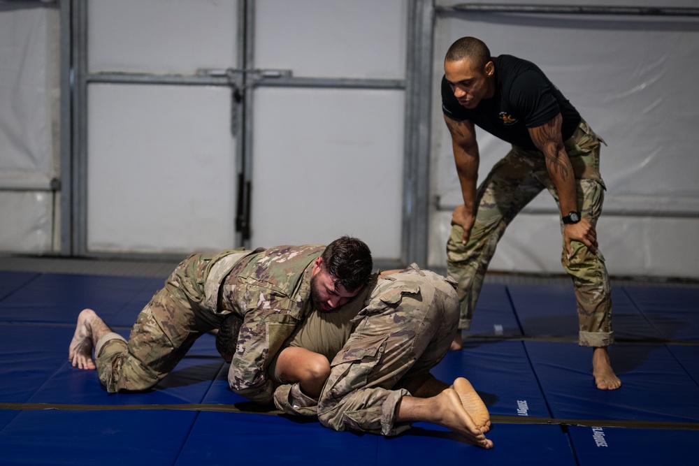 Alpha Battery Army Combatives Tournament