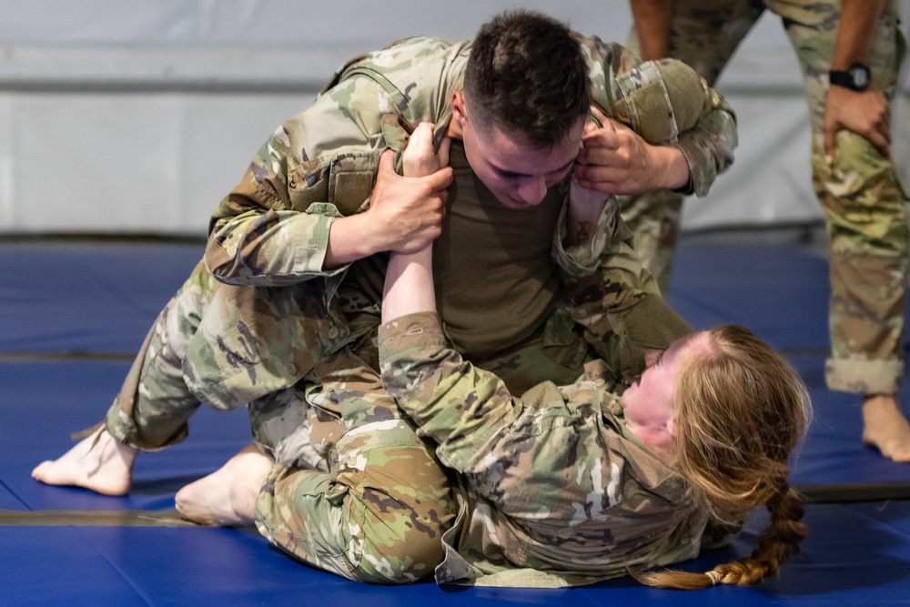 Alpha Battery Army Combatives Tournament