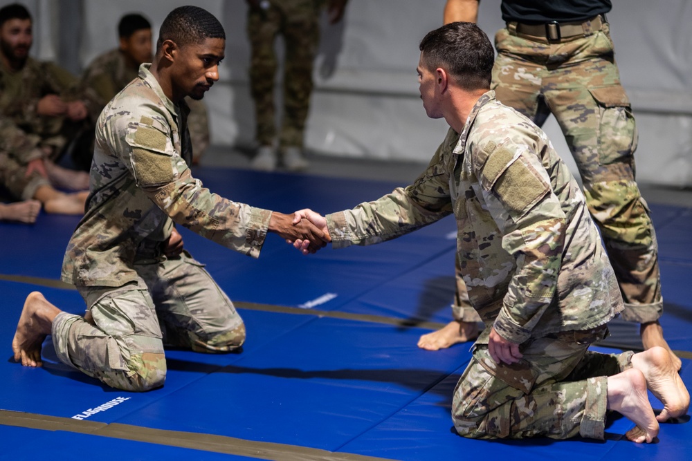 Alpha Battery Army Combatives Tournament