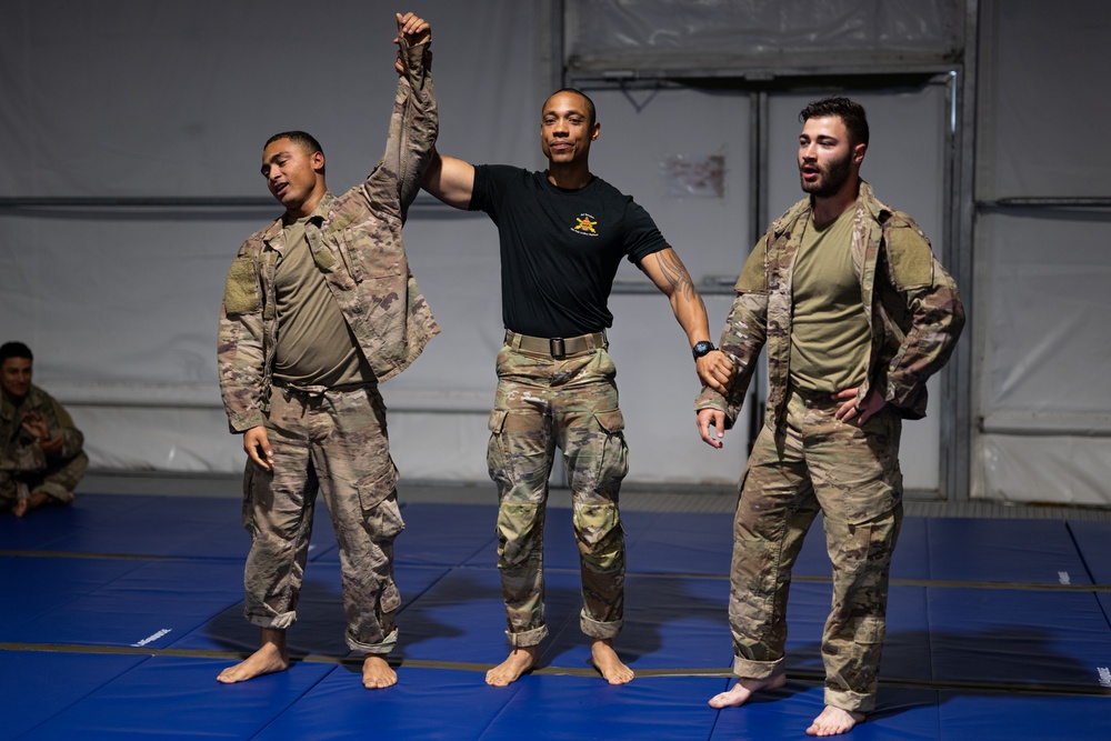 Alpha Battery Army Combatives Tournament