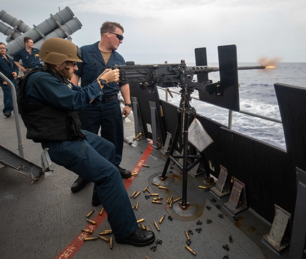 LS2 Maldonado Fires a .50-Caliber Machine Gun