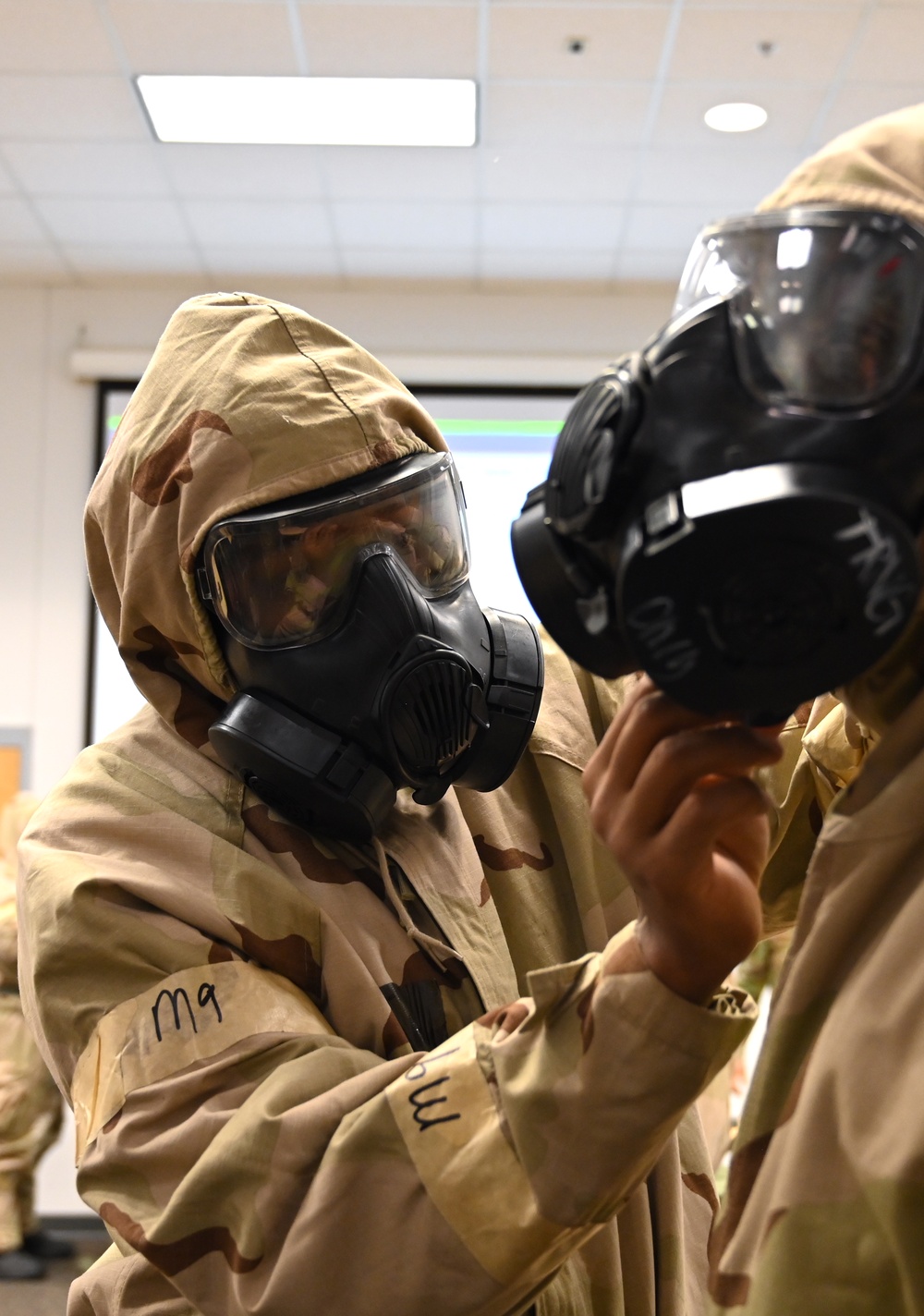 165th Airlift Wing conducts CBRN training