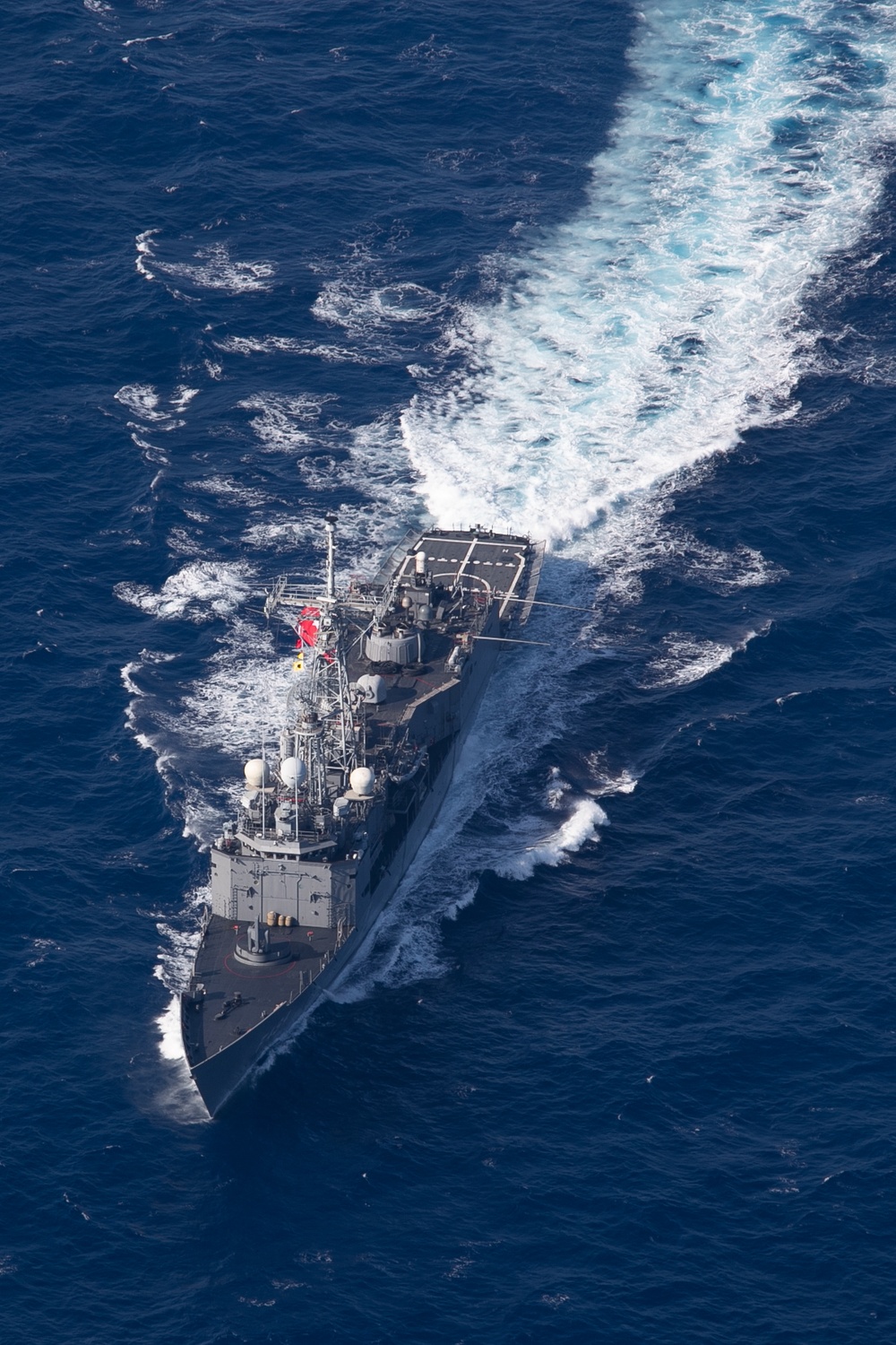 USS Gerald R. Ford steam with NATO Allies and Partners