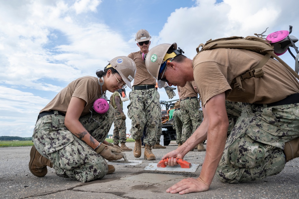 US Navy, Marines train at Seymour Johnson AFB during LSE 2023