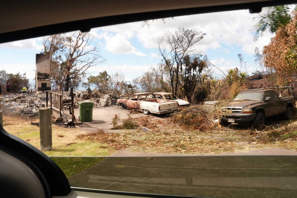 Maui Wildfire Damage