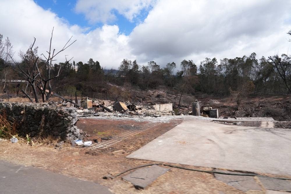 Maui Wildfire Damage