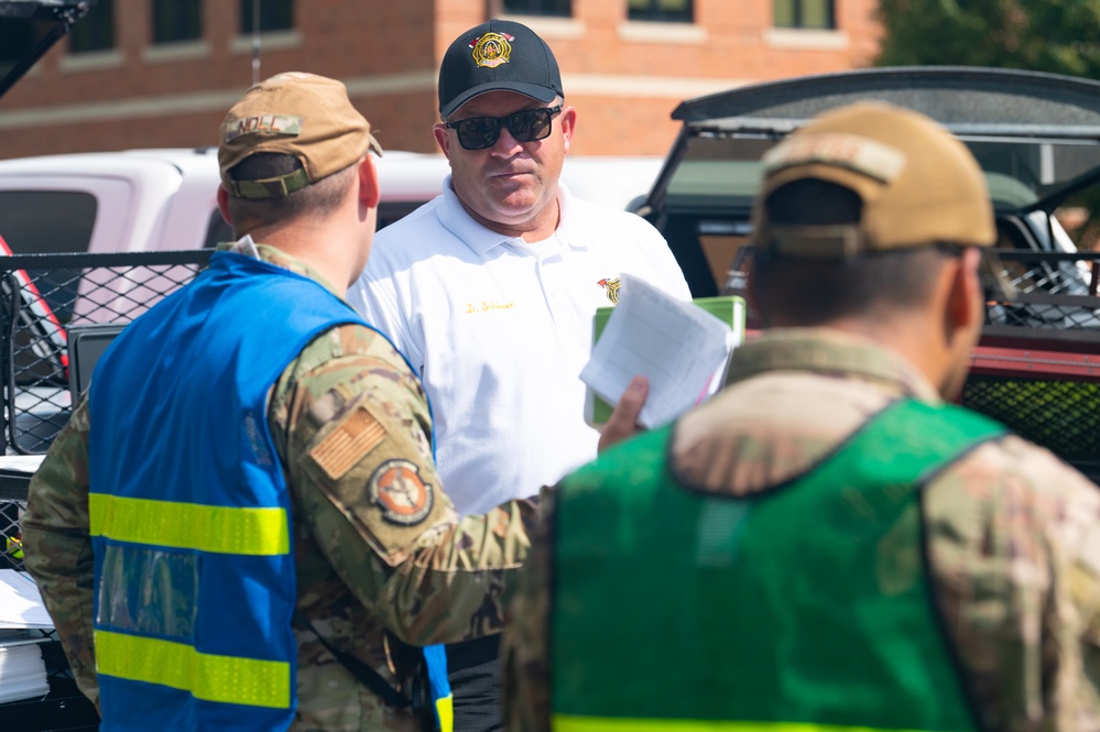 Scott AFB conducts fuel spill exercise