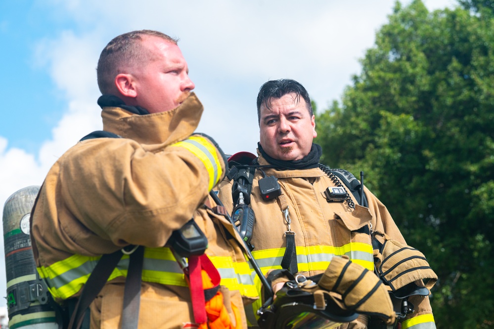 Scott AFB conducts fuel spill exercise