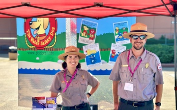 Galveston District Rangers at the Moody Gardens Air, Car and Boat Show