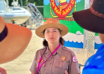 Galveston District Rangers at the Moody Gardens Air, Car and Boat Show