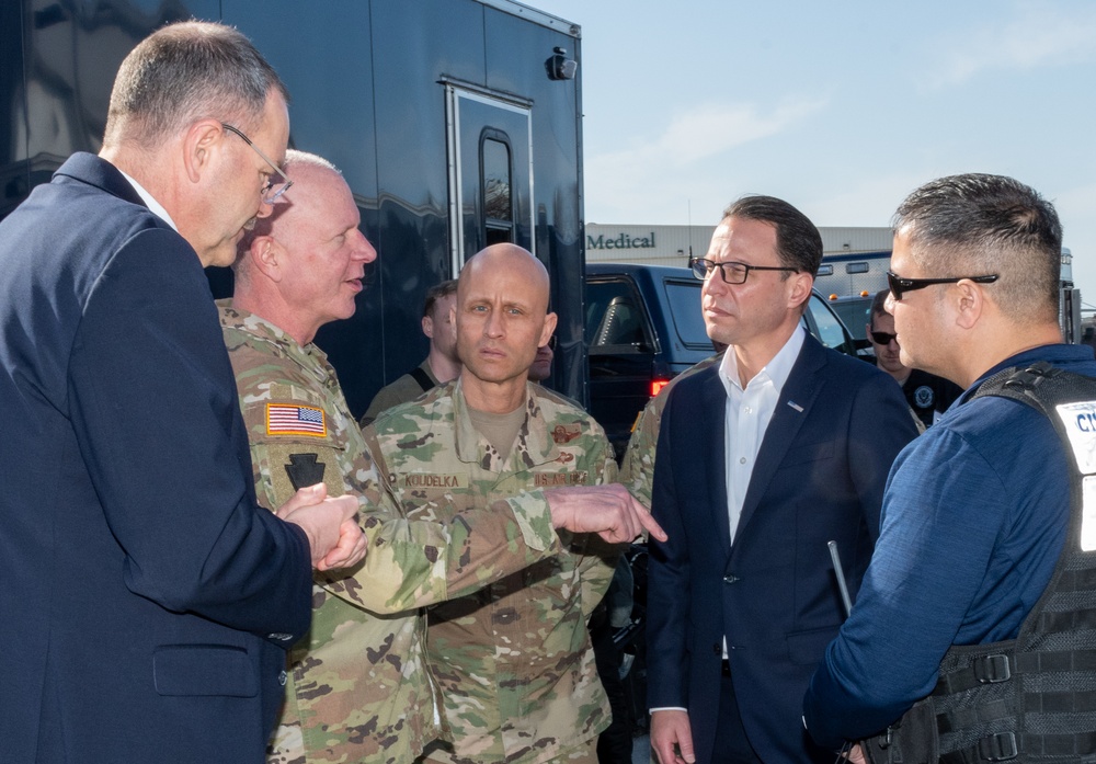 Governor Shapiro attends Pa. National Guard Weapons of Mass Destruction Civil Support Team Evaluation Exercise