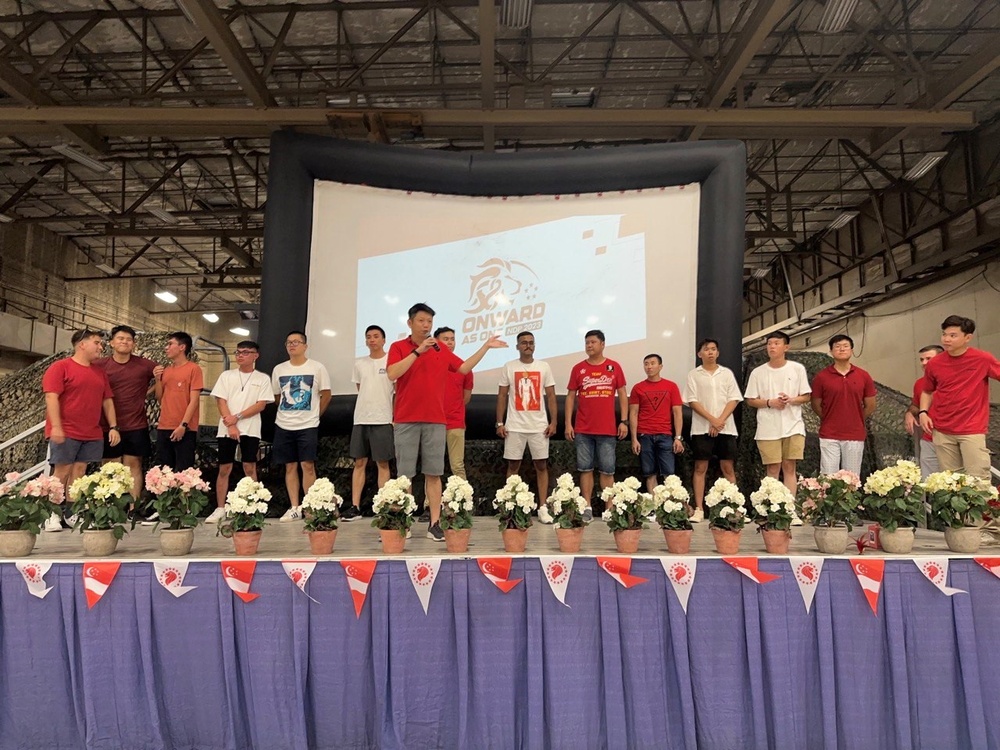 Luke celebrates National Day with Singapore partners