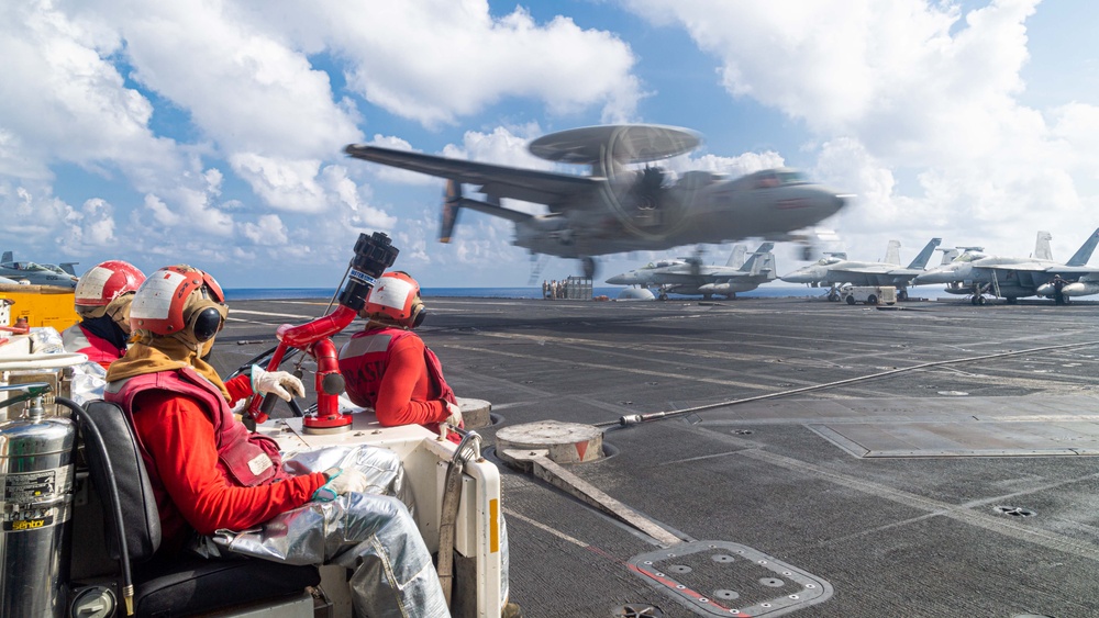 USS Ronald Reagan (CVN 76) conducts flight operations