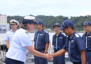 U.S. Coast Guard Cutter Munro arrives in Japan, conducts training, engagements with Japan Coast Guard