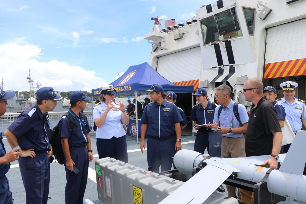 U.S. Coast Guard Cutter Munro arrives in Japan, conducts training, engagements with Japan Coast Guard