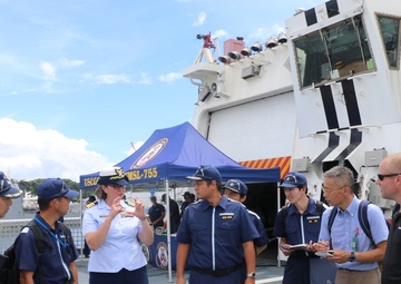 U.S. Coast Guard Cutter Munro arrives in Japan, conducts training, engagements with Japan Coast Guard
