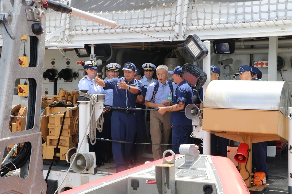 U.S. Coast Guard Cutter Munro arrives in Japan, conducts training, engagements with Japan Coast Guard