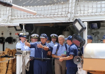 U.S. Coast Guard Cutter Munro arrives in Japan, conducts training, engagements with Japan Coast Guard