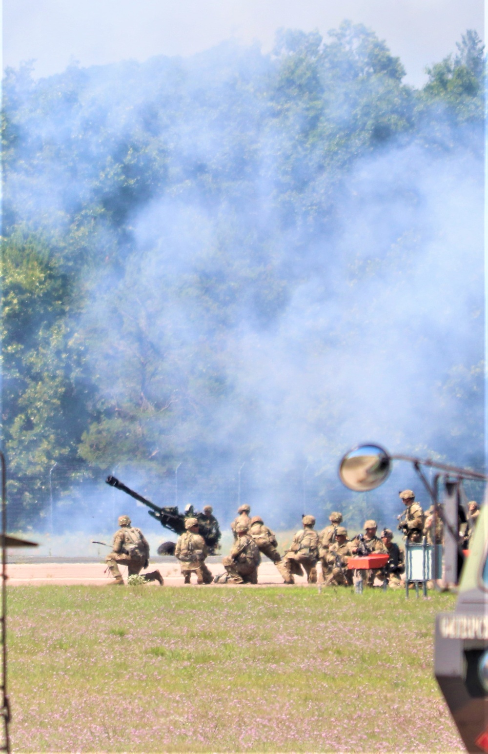 Wisconsin Army National Guard Soldiers conduct airshow 'dress rehearsal' event at Fort McCoy