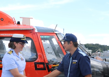U.S. Coast Guard Cutter Munro arrives in Japan, conducts training, engagements with Japan Coast Guard