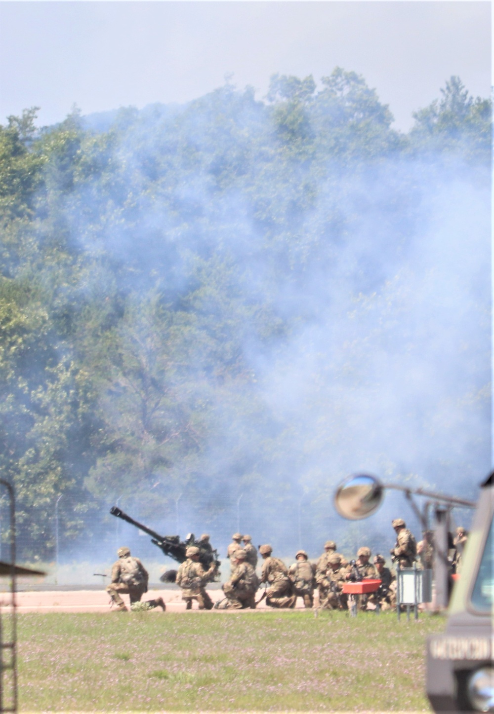 Wisconsin Army National Guard Soldiers conduct airshow 'dress rehearsal' event at Fort McCoy