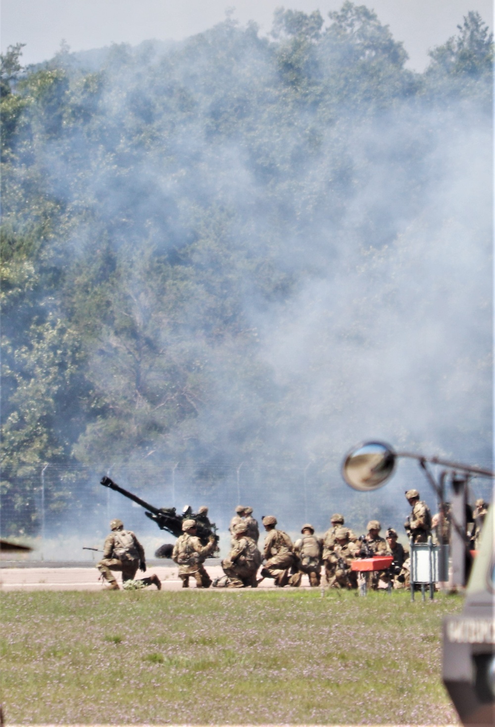 Wisconsin Army National Guard Soldiers conduct airshow 'dress rehearsal' event at Fort McCoy