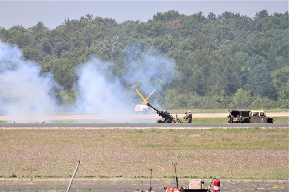 Wisconsin Army National Guard Soldiers conduct airshow 'dress rehearsal' event at Fort McCoy