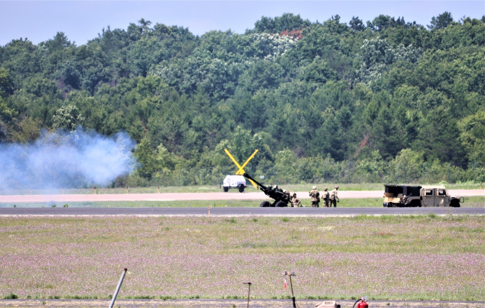 Wisconsin Army National Guard Soldiers conduct airshow 'dress rehearsal' event at Fort McCoy