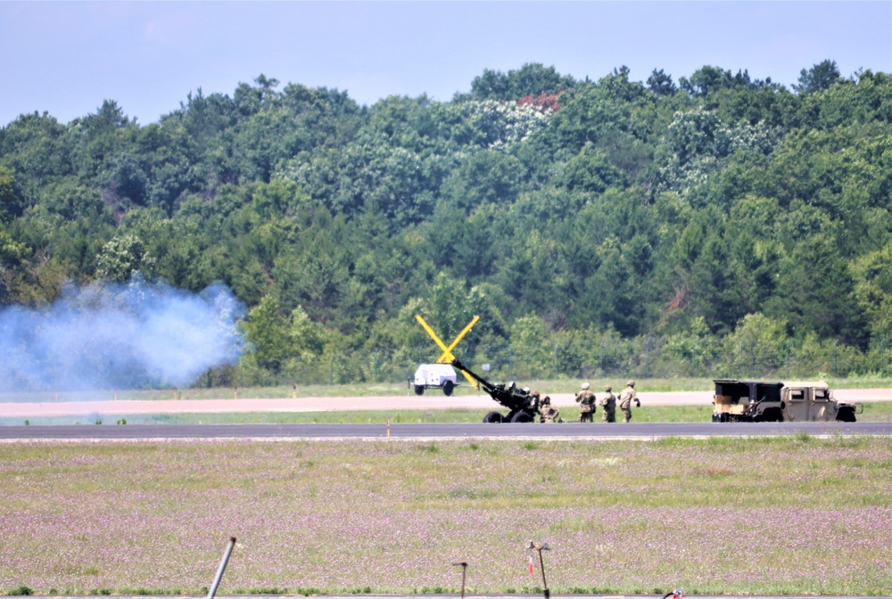 Wisconsin Army National Guard Soldiers conduct airshow 'dress rehearsal' event at Fort McCoy