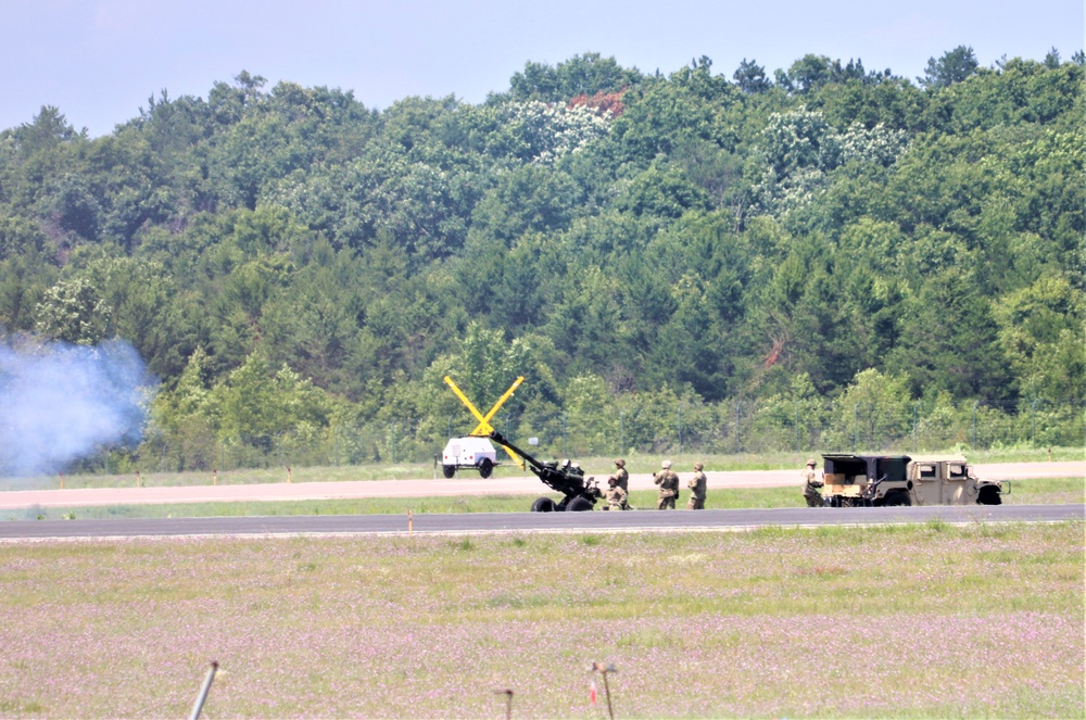 Wisconsin Army National Guard Soldiers conduct airshow 'dress rehearsal' event at Fort McCoy