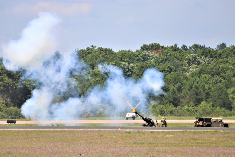 Wisconsin Army National Guard Soldiers conduct airshow 'dress rehearsal' event at Fort McCoy