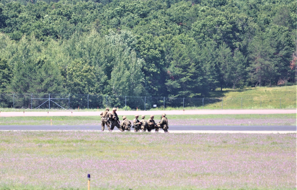 Wisconsin Army National Guard Soldiers conduct airshow 'dress rehearsal' event at Fort McCoy