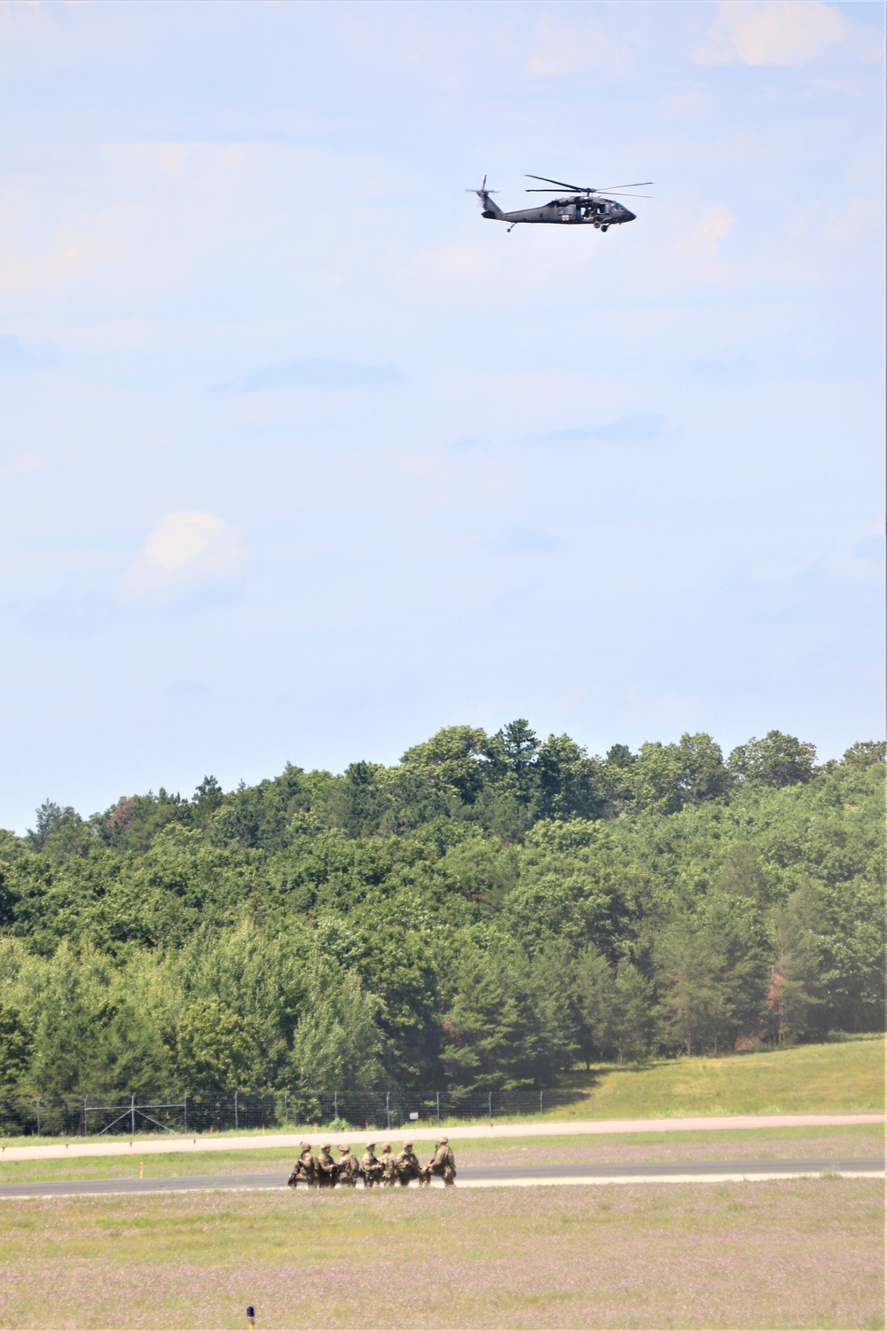 Wisconsin Army National Guard Soldiers conduct airshow 'dress rehearsal' event at Fort McCoy