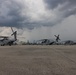 Marines with Marine Heavy Helicopter Squadron (HMH) 461 arrive at Marine Corps Outlying Landing Field Oak Grove