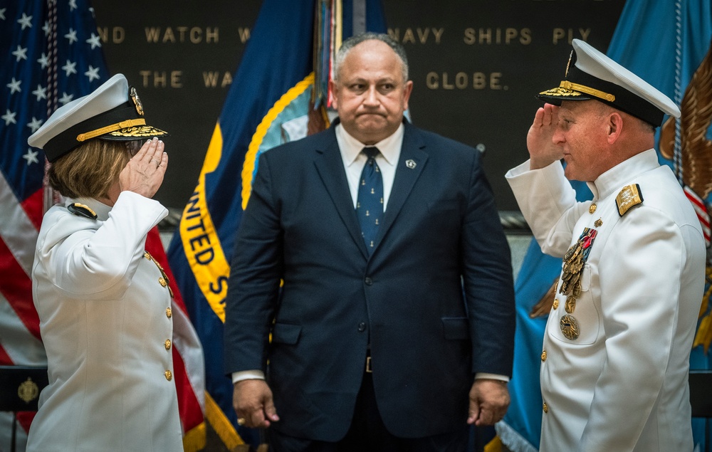 14 AUG 23 | SECDEF Provides Remarks at Chief of Naval Operations Relinquishment of Office Ceremony