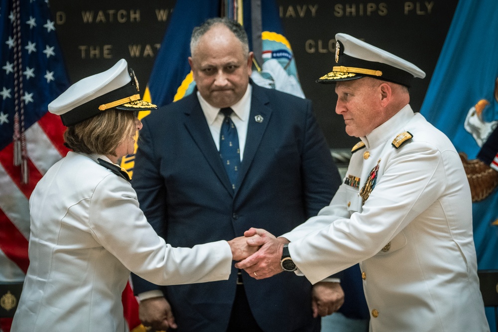 14 AUG 23 | SECDEF Provides Remarks at Chief of Naval Operations Relinquishment of Office Ceremony