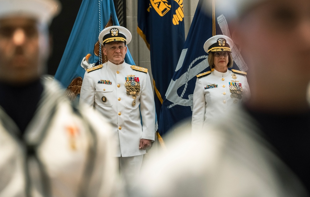 14 AUG 23 | SECDEF Provides Remarks at Chief of Naval Operations Relinquishment of Office Ceremony