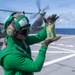 USS Manchester conducts flight operations