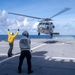 USS Manchester conducts flight operations