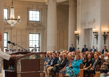 Franchetti Takes the Helm After Gilday’s Relinquishment of Office