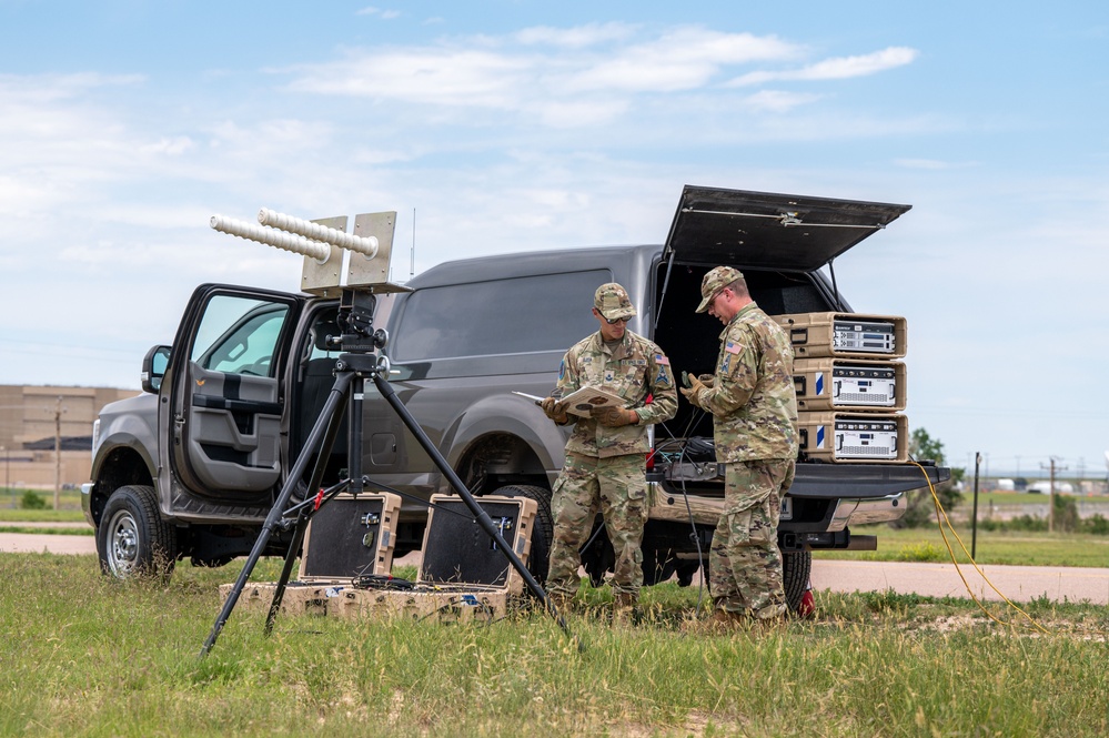 527th Space Aggressor Squadron conducts GPS interference training