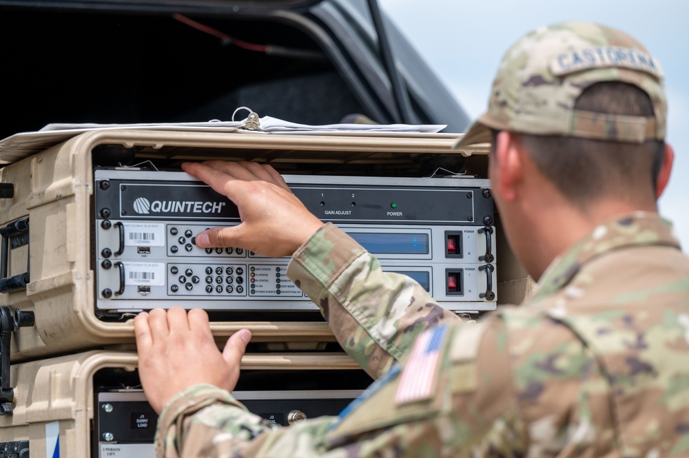 527th Space Aggressor Squadron conducts GPS interference training