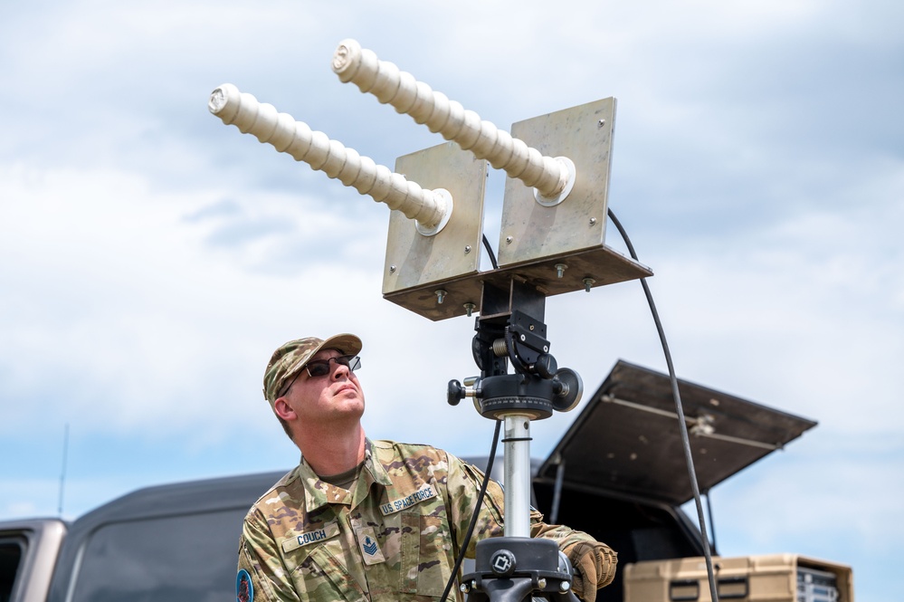 527th Space Aggressor Squadron conducts GPS interference training