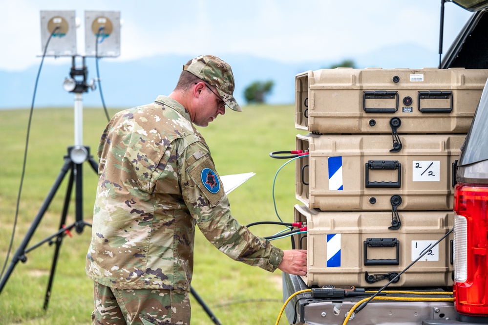 527th Space Aggressor Squadron conducts GPS interference training