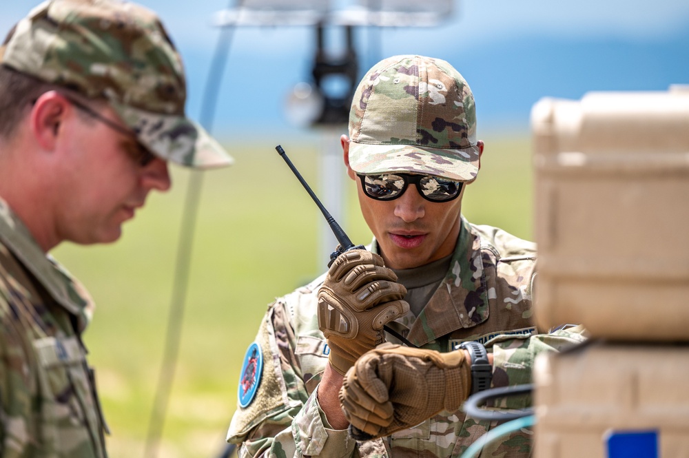 527th Space Aggressor Squadron conducts GPS interference training