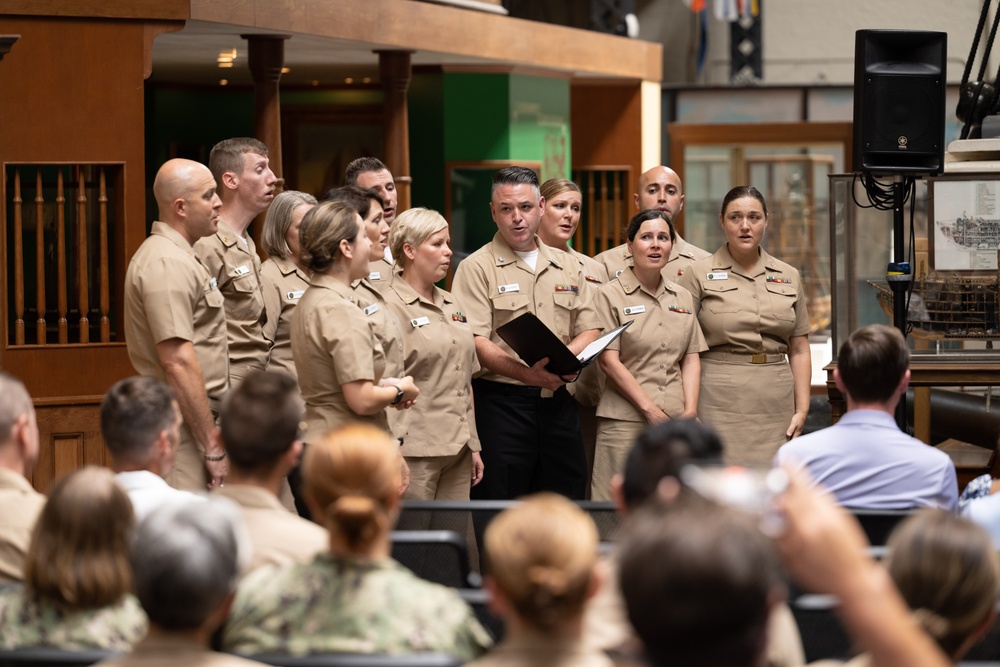 The U.S. Navy Band celebrates the retirement of Chief Musician Michael Webb