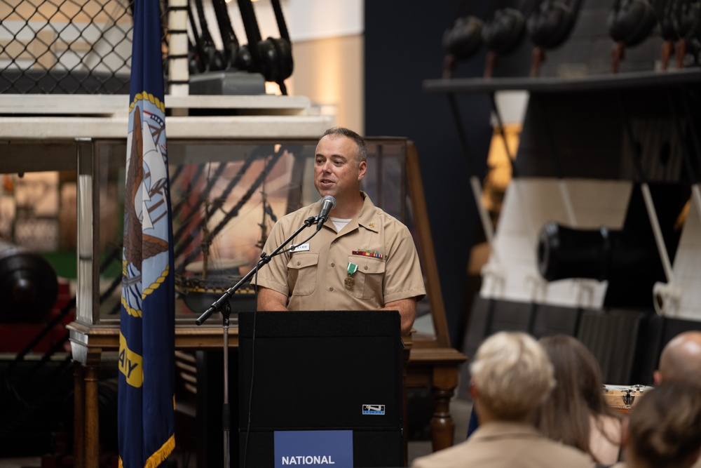 The U.S. Navy Band celebrates the retirement of Chief Musician Michael Webb.