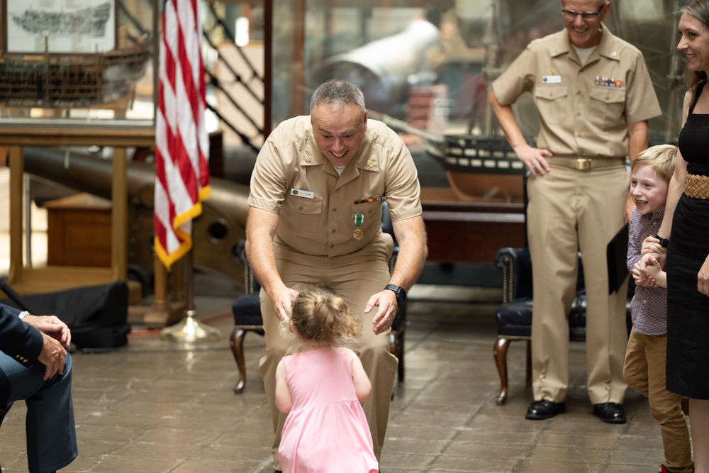 The U.S. Navy Band celebrates the retirement of Chief Musician Michael Webb.