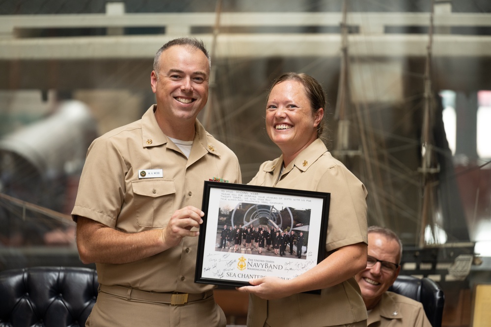 The U.S. Navy Band celebrates the retirement of Chief Musician Michael Webb.